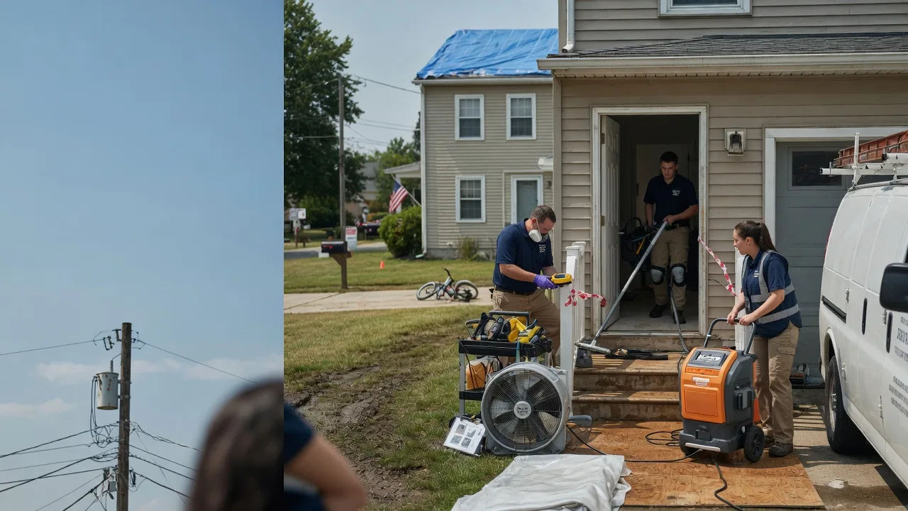 Water Damage Repair in Horton, MI near me